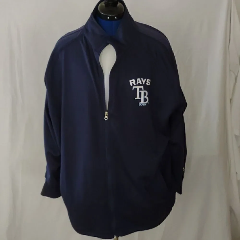 Tampa Bay 1X Majestic Fan Fashion Thermabase Full Zip Jacket